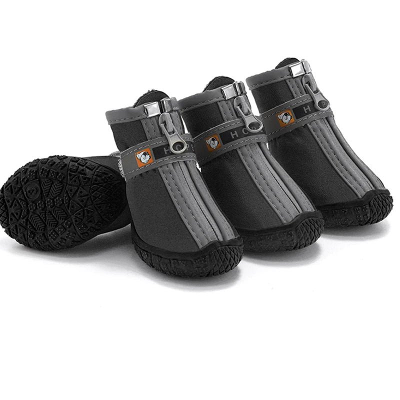 Dog Shoes Non-Slip Soles Thick Plush Protection