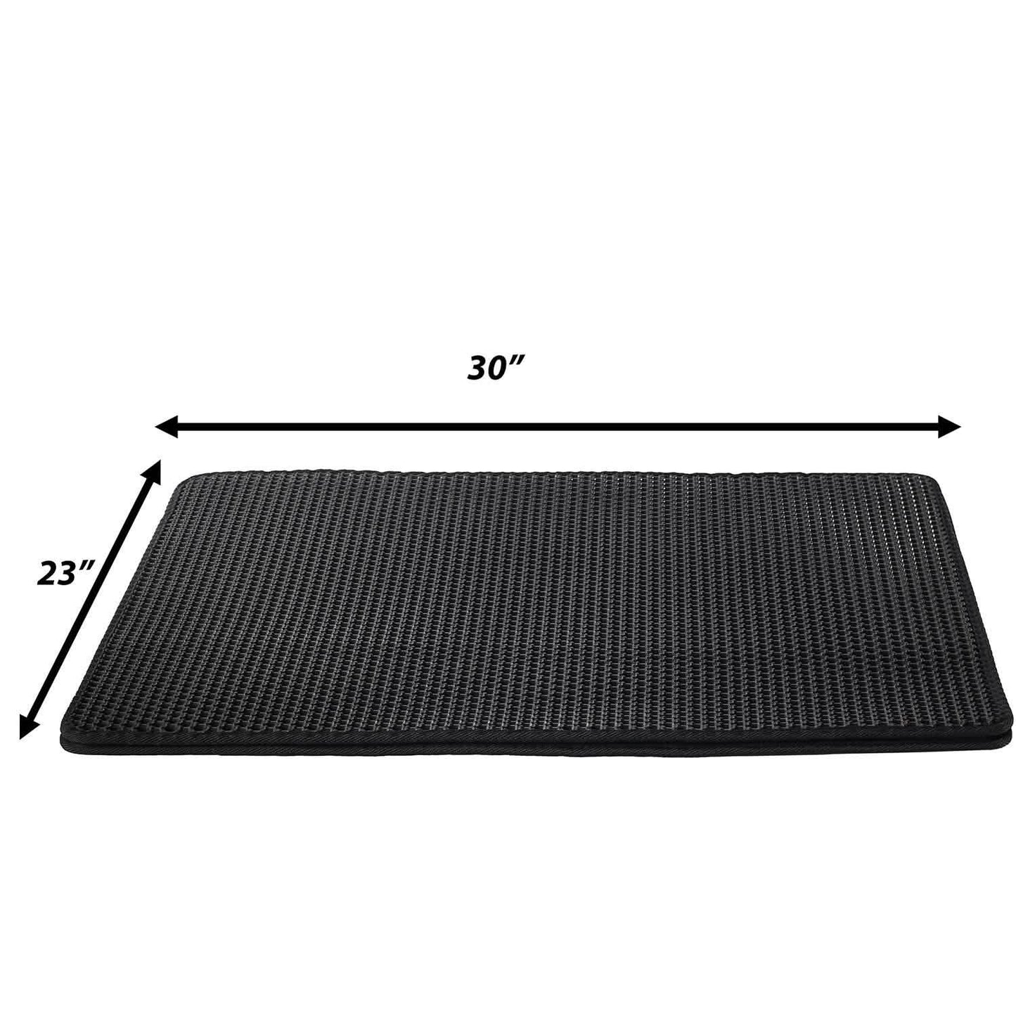 Non Slip Cat Litter Trap Mat for Litter Boxes