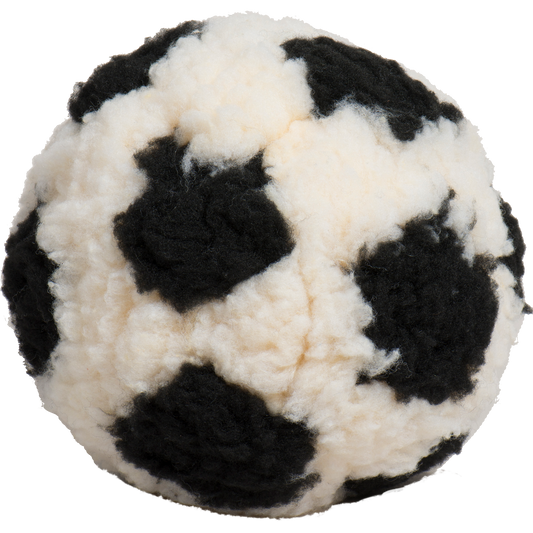 HuggleFleece® Soccer Ball Dog Toy