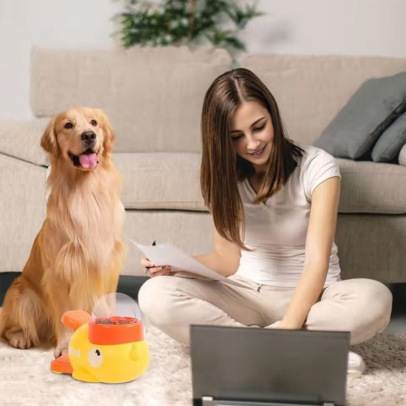 Intelligent Cartoon Dog Toy Feeder