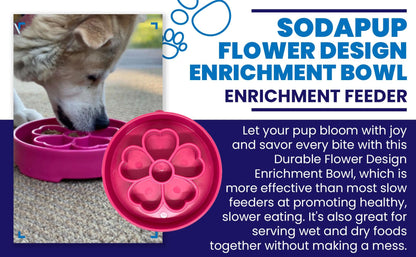 Slow Feeder Dog Bowl for Enrichment