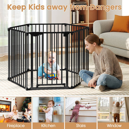 Extra Wide Pet Gate Fits 34.5-154"