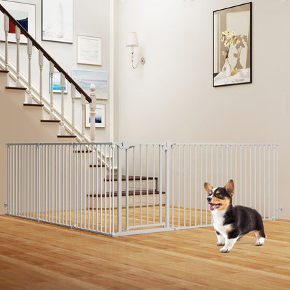 Extra Wide Pet Gate Fits 34.5-154"