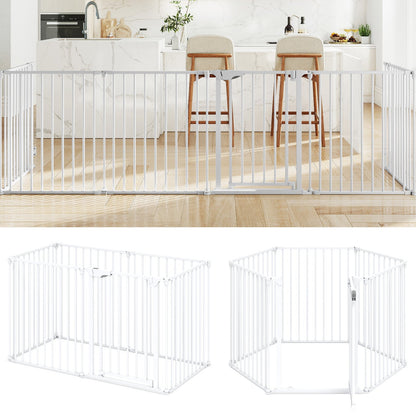 Extra Wide Pet Gate Fits 34.5-154"
