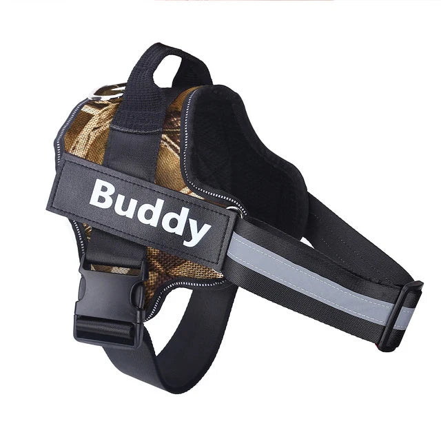 Dog Harness Reflective Breathable Adjustable Pet