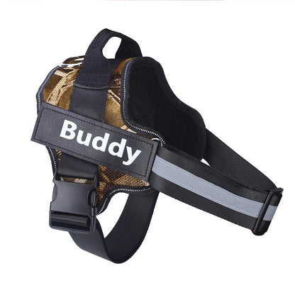 Dog Harness Reflective Breathable Adjustable Pet