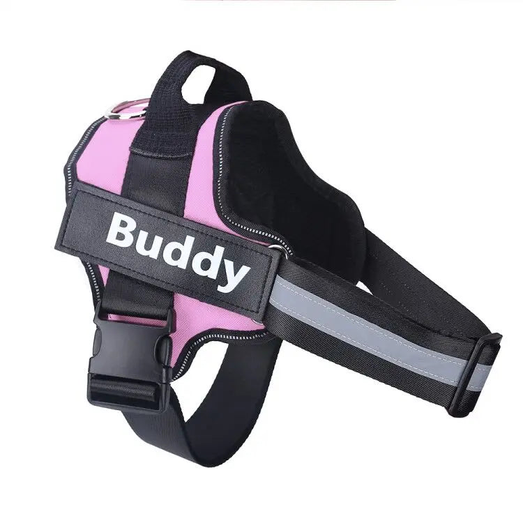 Dog Harness Reflective Breathable Adjustable Pet