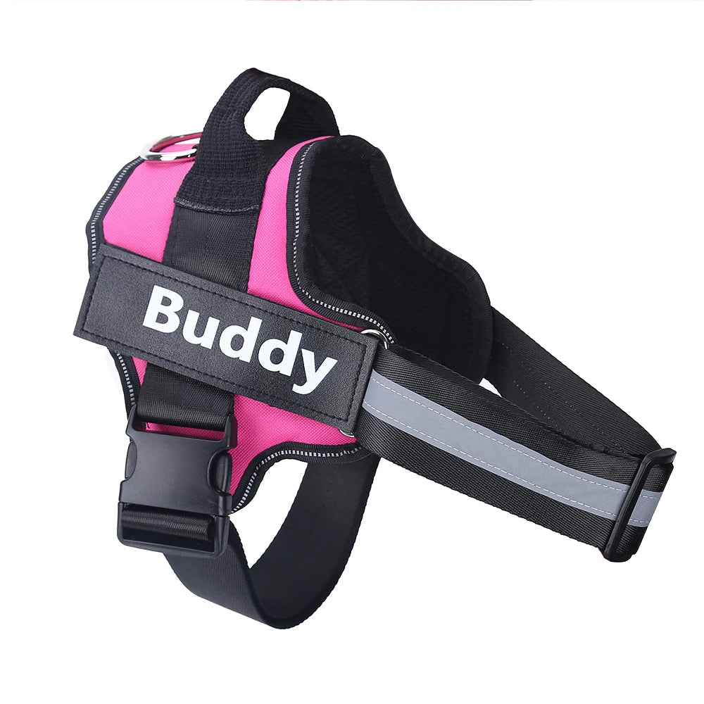 Dog Harness Reflective Breathable Adjustable Pet
