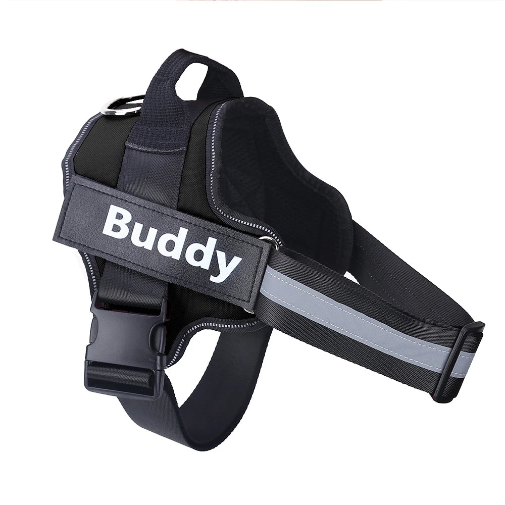 Dog Harness Reflective Breathable Adjustable Pet
