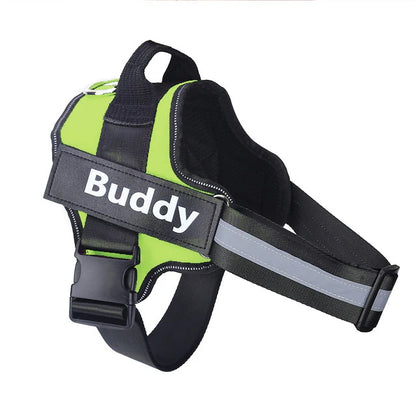 Dog Harness Reflective Breathable Adjustable Pet