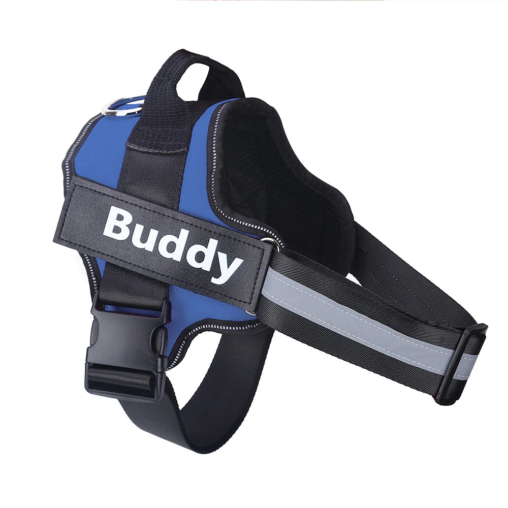 Dog Harness Reflective Breathable Adjustable Pet