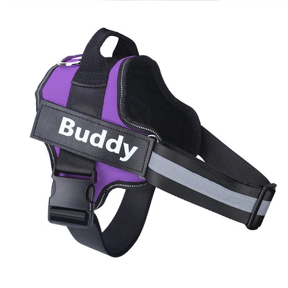 Dog Harness Reflective Breathable Adjustable Pet