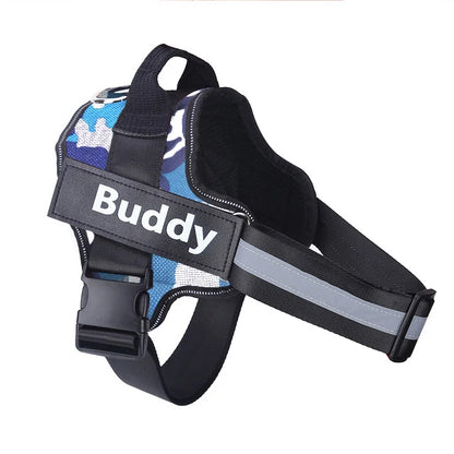 Dog Harness Reflective Breathable Adjustable Pet