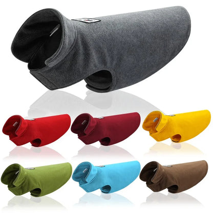 Reflective Dog Fleece Jacket