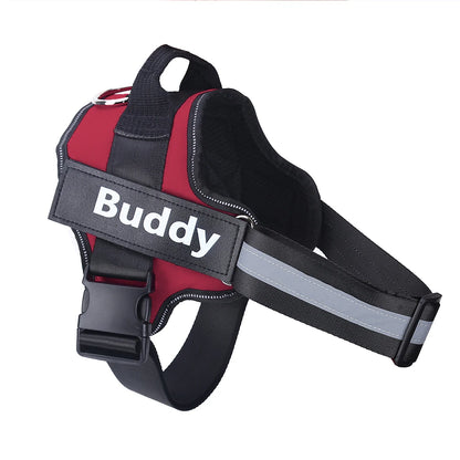 Dog Harness Reflective Breathable Adjustable Pet