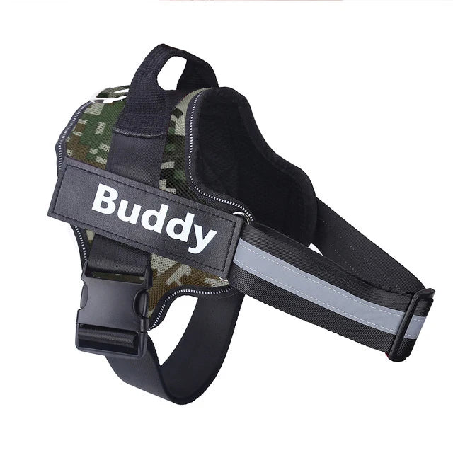 Dog Harness Reflective Breathable Adjustable Pet