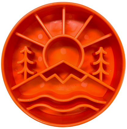 Great Outdoors Slow Feeder Dog Bowl