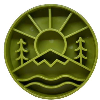 Great Outdoors Slow Feeder Dog Bowl