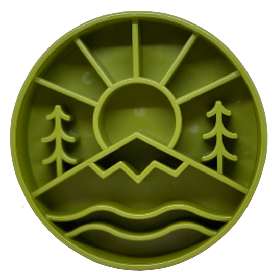 Great Outdoors Slow Feeder Dog Bowl