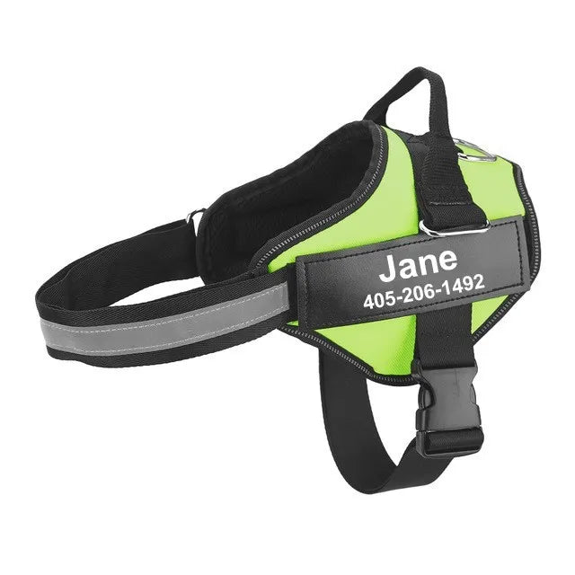 Dog Harness Adjustable Pet Vest Reflective