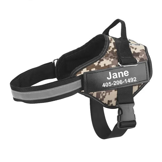 Dog Harness Adjustable Pet Vest Reflective