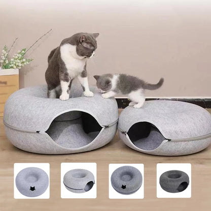 B-Tunnel Donut Cat Bed