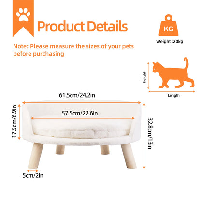 Pet Raised Sofa Bed Chair