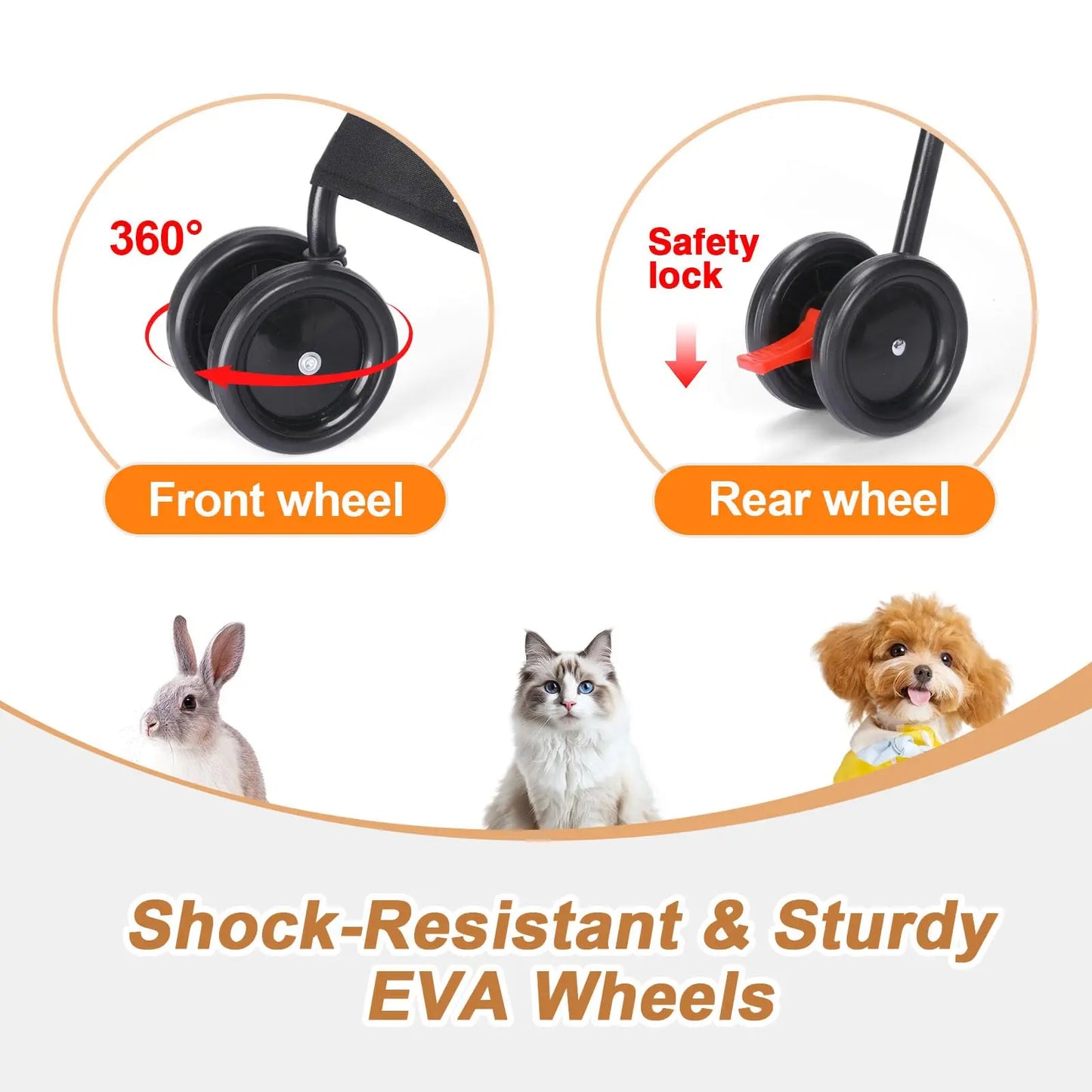 Travel Portable Pet Stroller