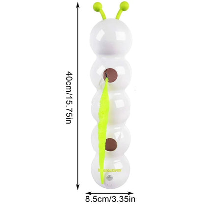 Caterpillar Teasing Cat Toy Motion Activated