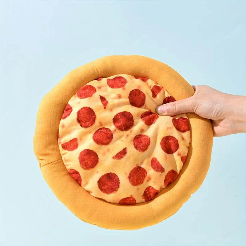 Squeaky Plush Pizza