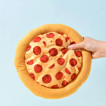Squeaky Plush Pizza