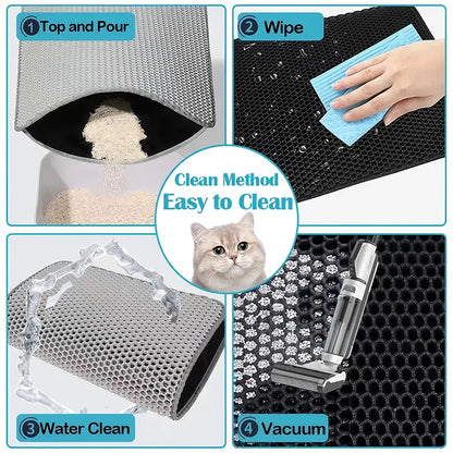 Cat Litter Mat Double Layer Waterproof