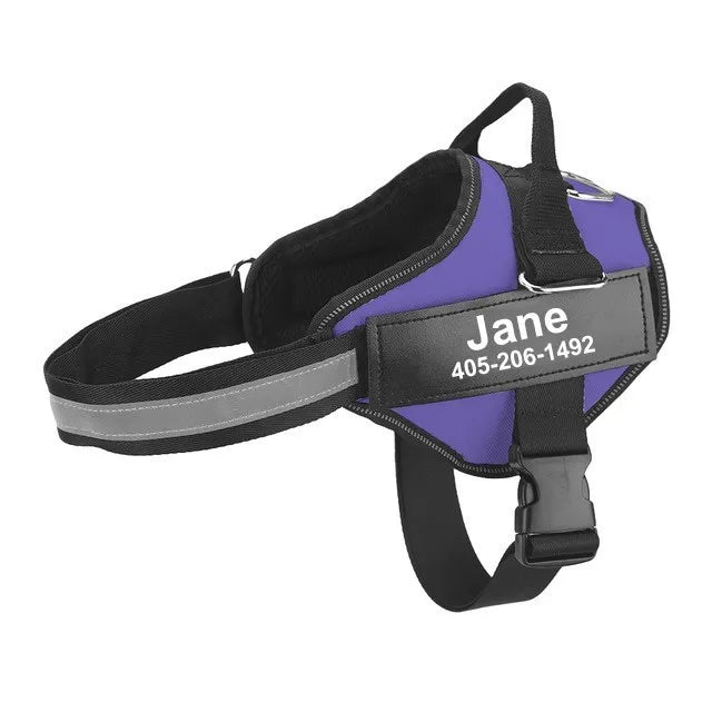 Dog Harness Adjustable Pet Vest Reflective
