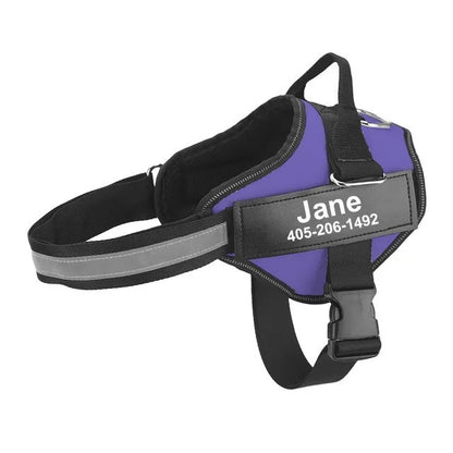 Dog Harness Adjustable Pet Vest Reflective