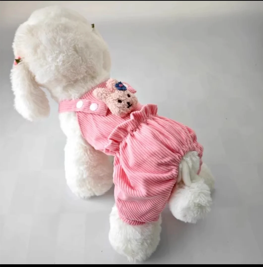 Cute Dog Jumpsuit Clothes