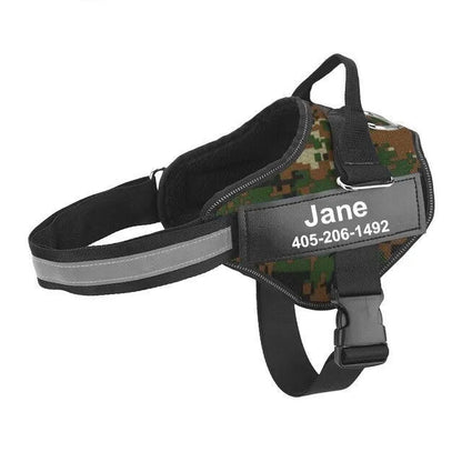Dog Harness Adjustable Pet Vest Reflective