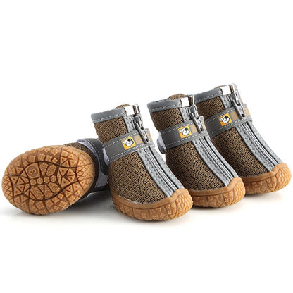 Dog Shoes Non-Slip Soles Thick Plush Protection