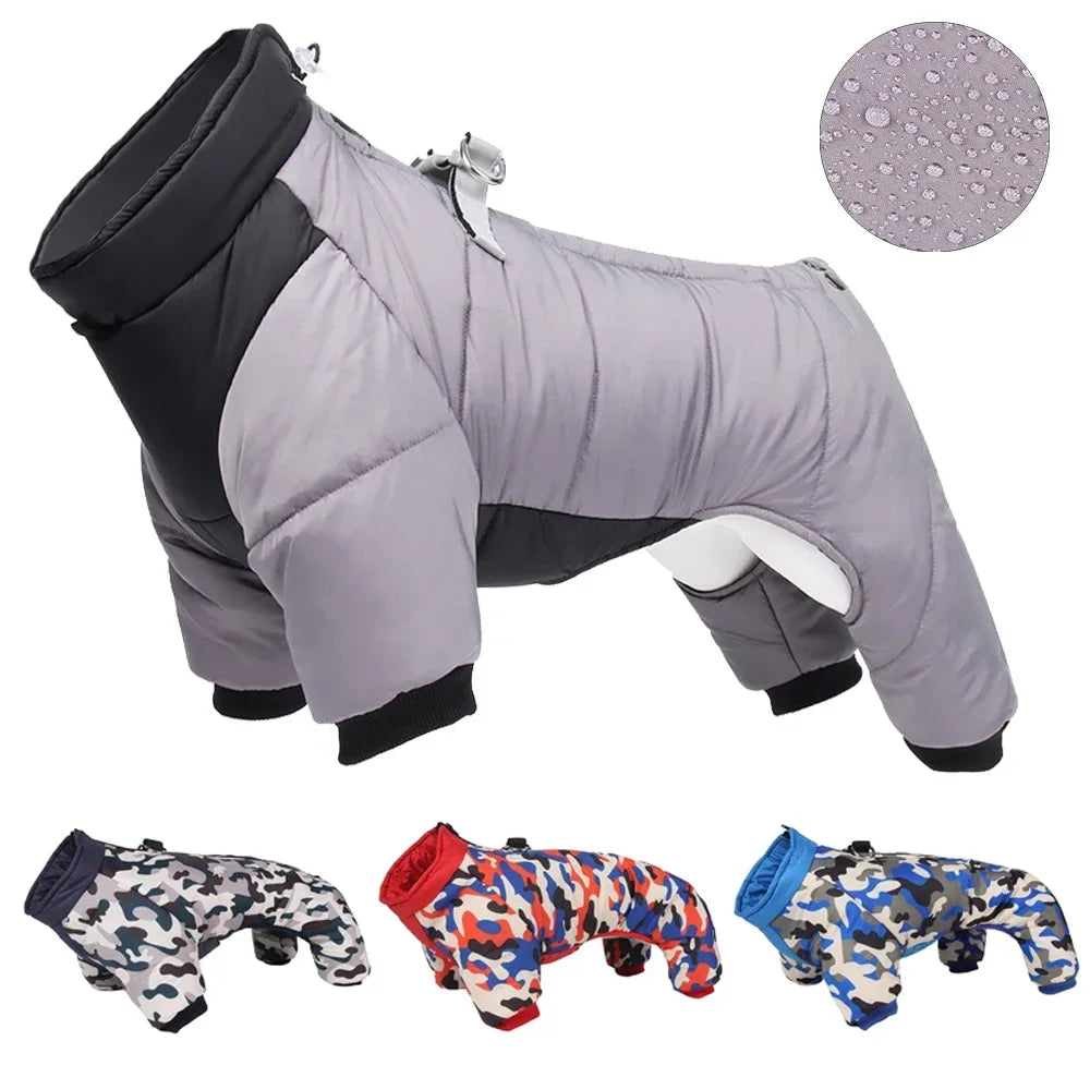 Winter Thickened Pet Waterproof Jacket