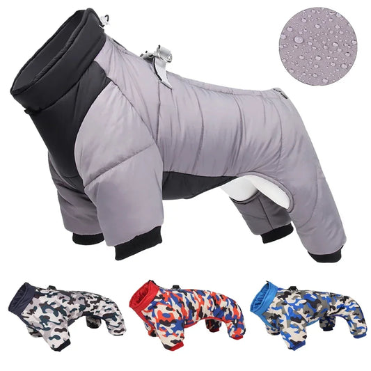 Winter Thickened Pet Waterproof Jacket