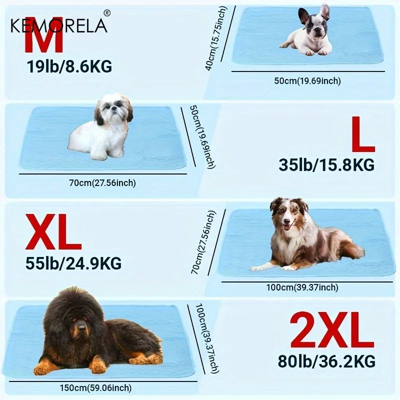 Ice-Cool Summer Pet Cooling Mat