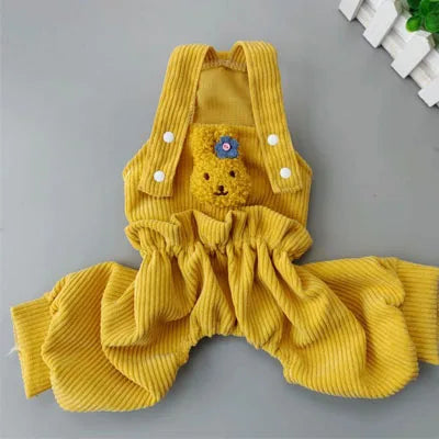 Cute Dog Jumpsuit Clothes
