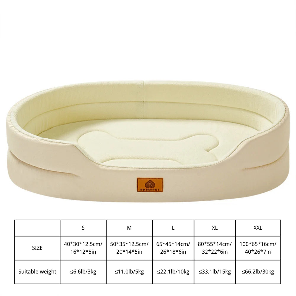 Waterproof Orthopedic Foam Dog Beds
