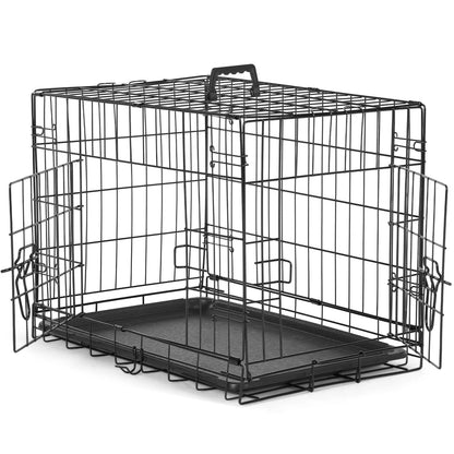 48 Inch Double Door Folding Dog Cage