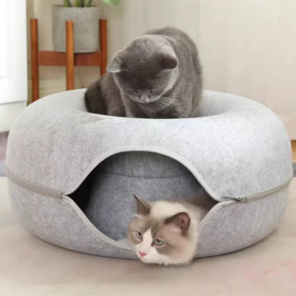 B-Tunnel Donut Cat Bed