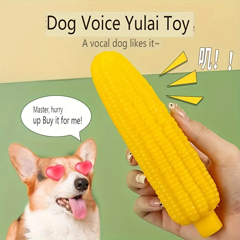 Indestructible Dog Chew Toy Heavy-Duty Rubber