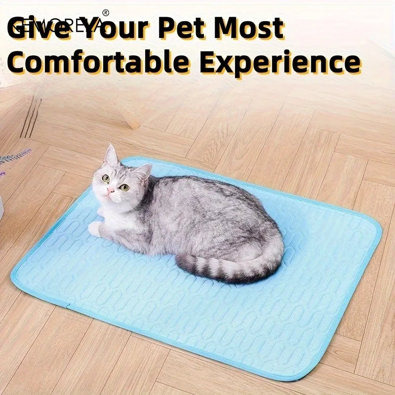 Ice-Cool Summer Pet Cooling Mat