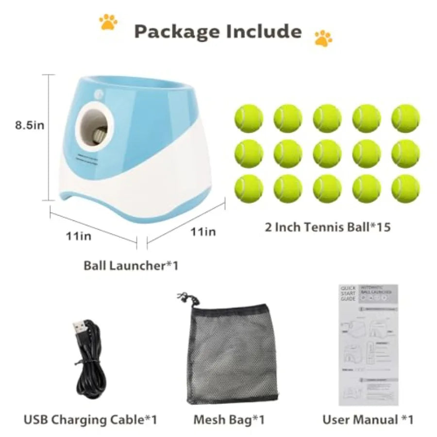 Automatic Ball Launcher for Dogs: