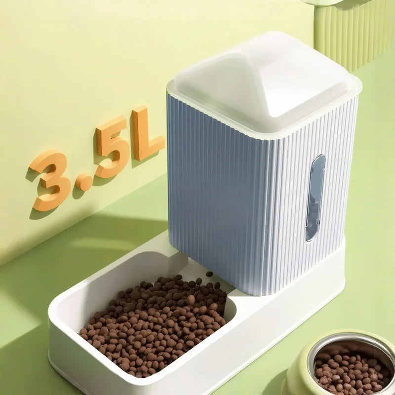 3.5L Large Capacity Automatic Dog Cat Feeder