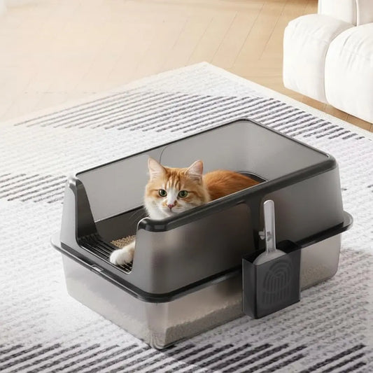Stainless Steel Cat Litter Box