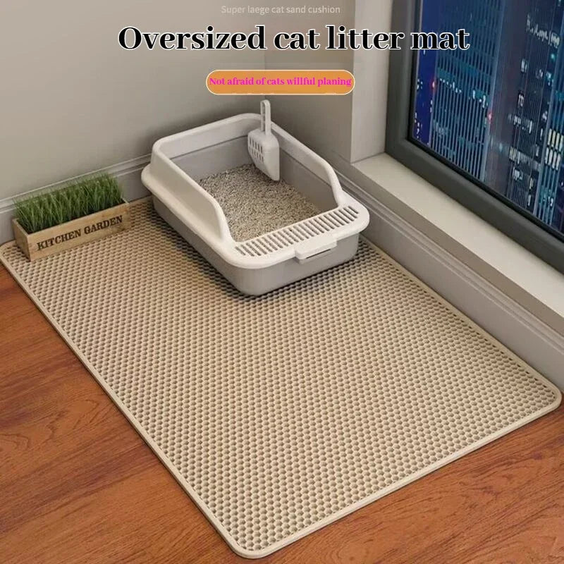 Cat Litter Mat 2-Layer Design Premium